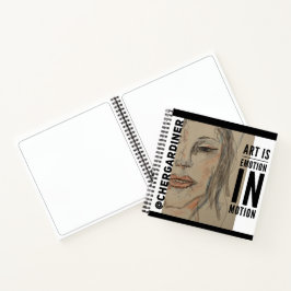 Schöne Kunst Zeitschrift Optionen Sie werden Schat Notizblock