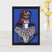 Schöne Künste Karte (Gelbe Blume)