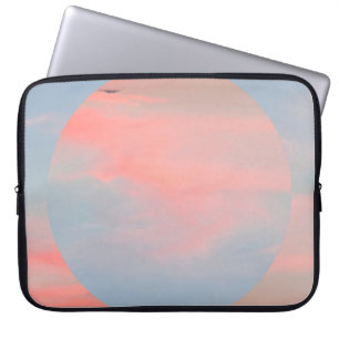 Schöne Kunstkollektion mit schönem Himmelsuntergan Laptopschutzhülle