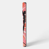 Schöne Künstlerin iPhone Hülle (Linke Seite)