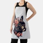 Schöne künstlerische Frenchie Schürze (InSitu)