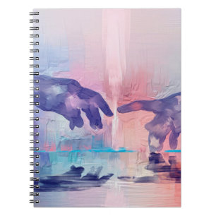Schöne Kunstmalerei, surrealistische handbemalte H Notizblock