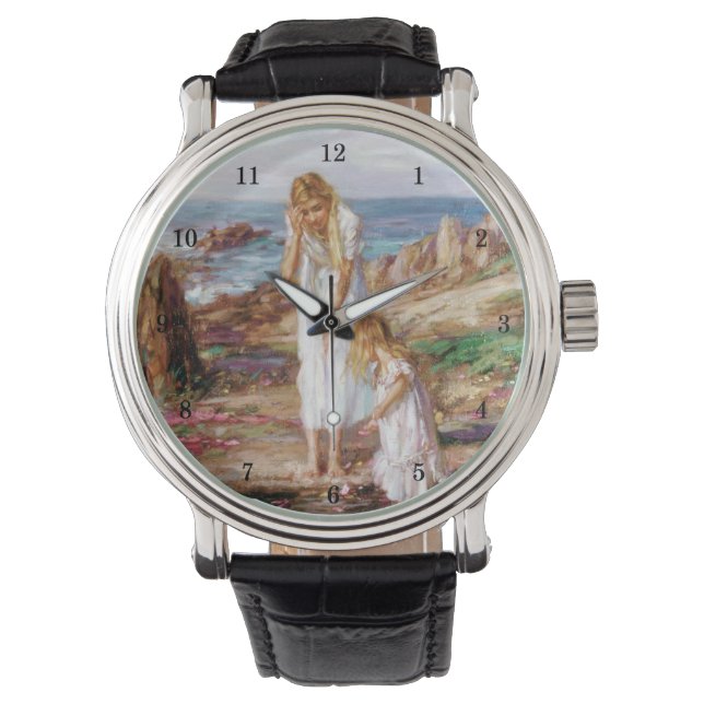 Schöne Kunstschau Armbanduhr (Vorderseite)