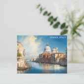 Schöne Kunstwerke Venedig, Italien Postkarte (Stehend Vorderseite)