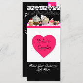 SCHÖNE KUPCAKEN WÜSTENSHOP, Pink Fuchsia Black (Vorne/Hinten)