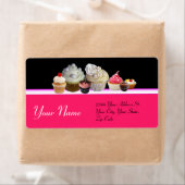 SCHÖNE KUPCAKES WÜSTENSHOP, Pink Black Fuchsia (Insitu)