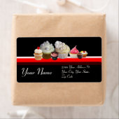 SCHÖNE KUPCAKES WÜSTENSHOP, rosa, schwarz (Insitu)