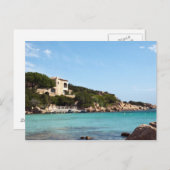 schöne Küste Sardiniens 1 Postkarte (Vorne/Hinten)