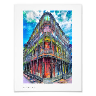 Schöne Labranche House Print Fotodruck