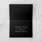 Schöne Lady - Holiday Template Grußkarte Feiertagskarte (Innenseite)