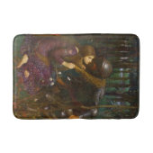 Schöne Lady ohne Mitleid Badematte (Vorderseite)