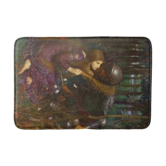 Schöne Lady ohne Mitleid Badematte (Vorderseite)