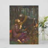 Schöne Lady ohne Mitleid Karte (Stehend Vorderseite)