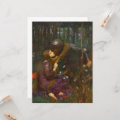 Schöne Lady ohne Mitleid Karte (Vorderseite/Rückseite Beispiel)