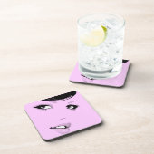 Schöne Lady Untersetzer (Rechte Seite)