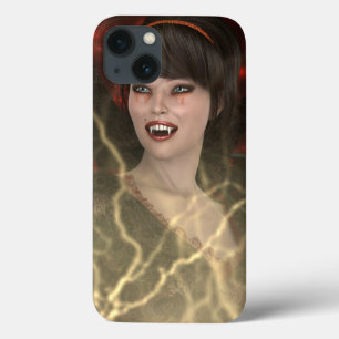Schöne Lady Vamp perfekter Halloween Hexenstil Case-Mate iPhone Hülle