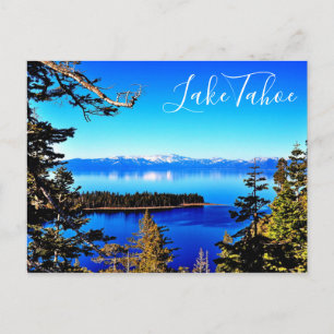 SCHÖNE LAKE TAHOE ANSICHTSKARTE POSTKARTE