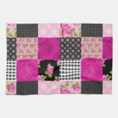 Schöne Land-Patchwork-Steppdecke Handtuch (Horizontal)