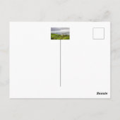 Schöne Landschaft auf Irland - Fotografie Postkarte (Rückseite)