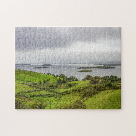 Schöne Landschaft auf Irland Puzzle (Horizontal)