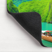 Schöne Landschaft Aussicht Rock Mountain Khao Mousepad (Ecke)