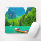 Schöne Landschaft Aussicht Rock Mountain Khao Mousepad (Mit Mouse)