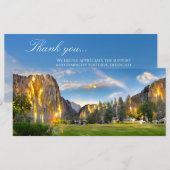 Schöne Landschaft Beerdigung Danke Karte (Vorne/Hinten)