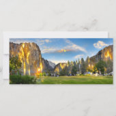 Schöne Landschaft Beerdigung Danke Karte (Vorderseite)