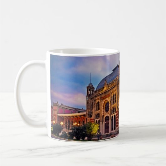 Schöne Landschaft Coffee Tasse (Links)