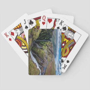 Schöne Landschaft Deck beim Kartenspielen Spielkarten