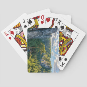 Schöne Landschaft Deck beim Kartenspielen Spielkarten