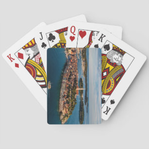 Schöne Landschaft Deck beim Kartenspielen Spielkarten