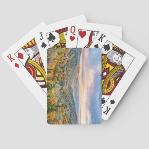 Schöne Landschaft Deck beim Kartenspielen Spielkarten