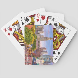 Schöne Landschaft Deck beim Kartenspielen Spielkarten