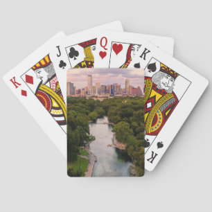 Schöne Landschaft Deck beim Kartenspielen Spielkarten