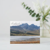 Schöne Landschaft der Insel Skye - Schottland, Ver Postkarte (Stehend Vorderseite)
