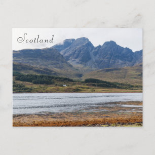 Schöne Landschaft der Insel Skye - Schottland, Ver Postkarte