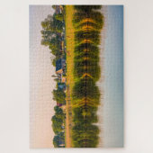 Schöne Landschaft der Niederlande Puzzle (Vertikal)