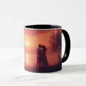 schöne Landschaft / endlose Liebe Tasse (VorderseiteRechts)