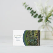 Schöne Landschaft Foto Business Card Visitenkarte (Stehend Vorderseite)