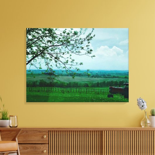 Schöne Landschaft Fotografie Leinwand (Insitu (Wohnzimmer))
