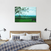 Schöne Landschaft Fotografie Leinwand (Insitu (Schlafzimmer))