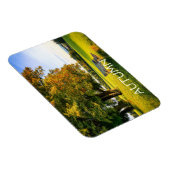 Schöne Landschaft im Herbst Magnet (Rechte Seite)