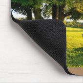 Schöne Landschaft im Herbst Mousepad (Ecke)