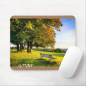 Schöne Landschaft im Herbst Mousepad (Mit Mouse)