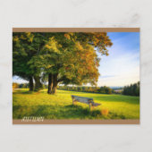 Schöne Landschaft im Herbst Postkarte (Vorderseite)