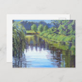 Schöne Landschaft im Saint-Louis-Wald Park Postkarte (Vorne/Hinten)