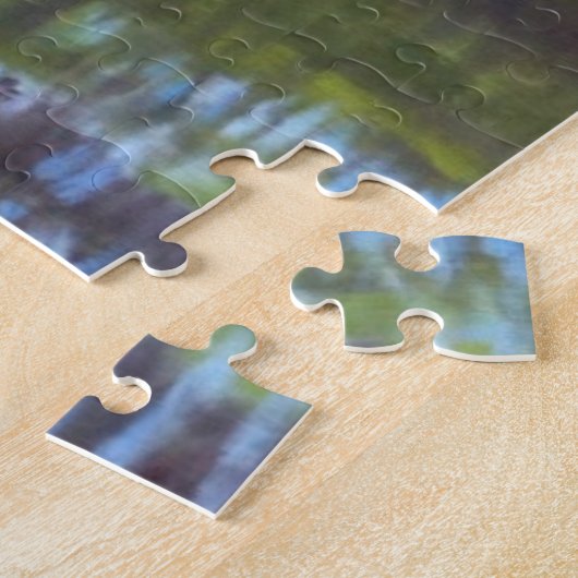 Schöne Landschaft im Saint-Louis-Wald Park Puzzle (Seite)