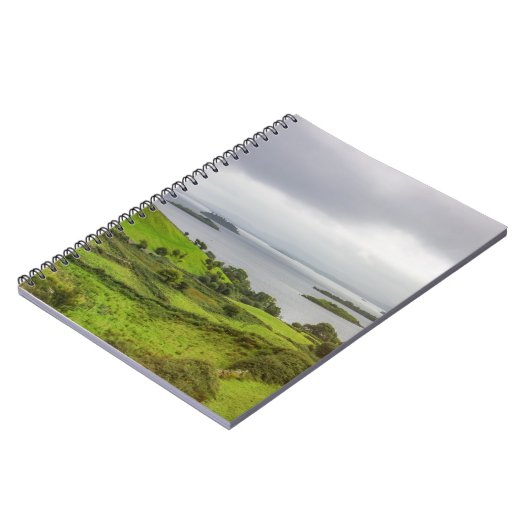 Schöne Landschaft Irlands Notizblock (Linke Seite)