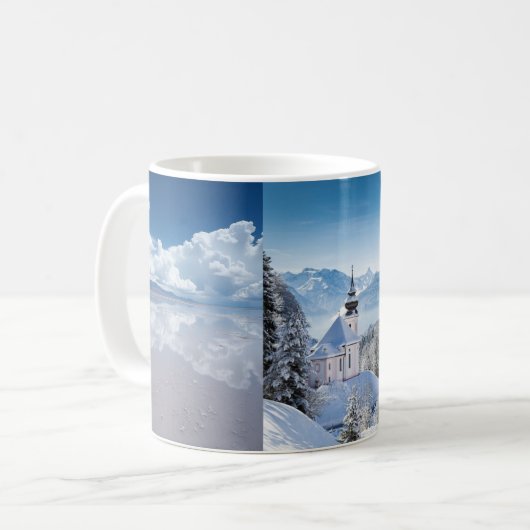 schöne Landschaft Kaffeetasse (Vorderseite Links)